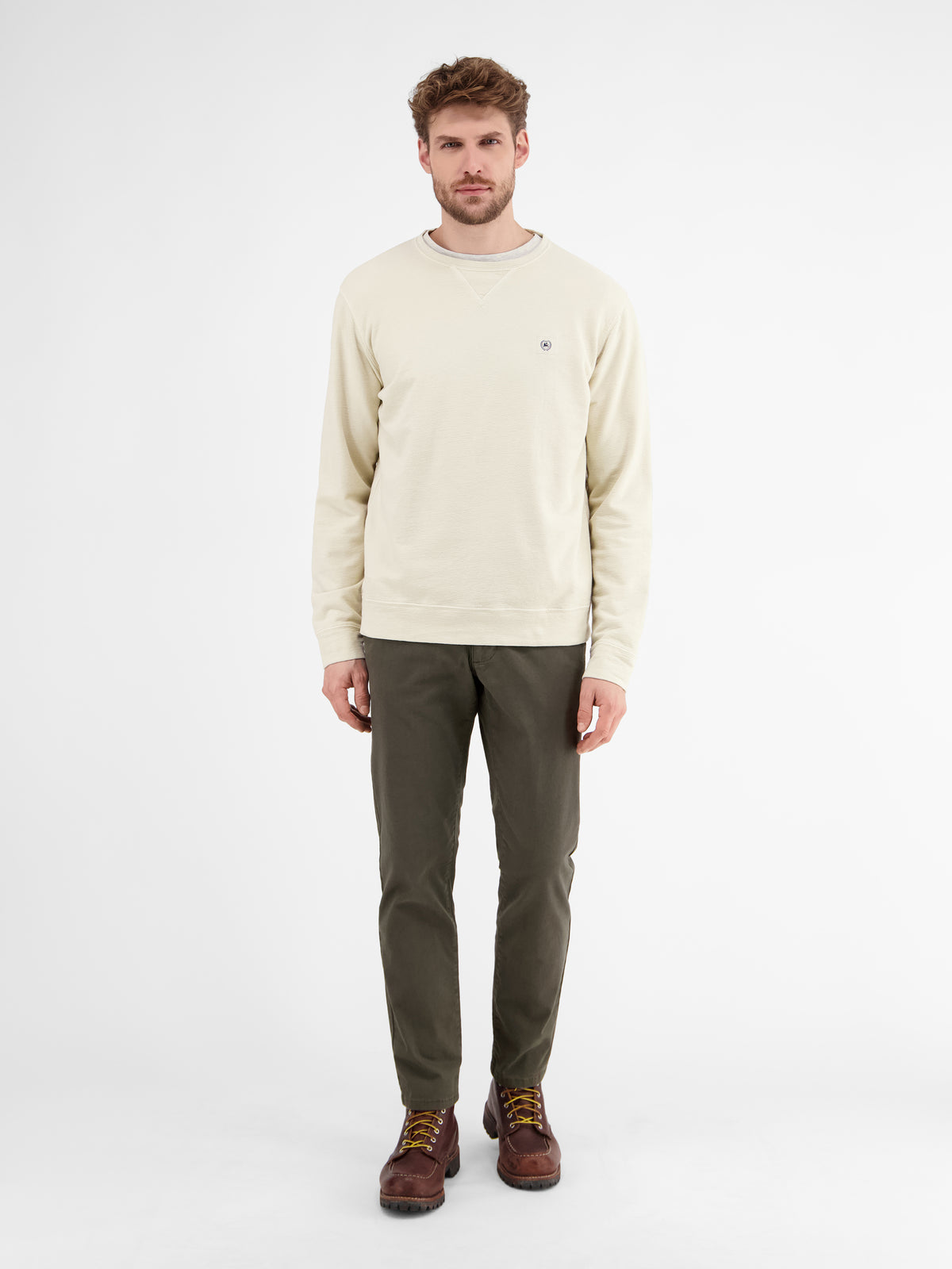 Chino mit Stretchanteil, Comfort Fit - LERROS