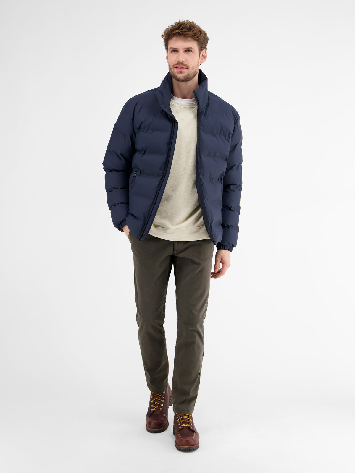 Chino mit Stretchanteil, Comfort Fit - LERROS