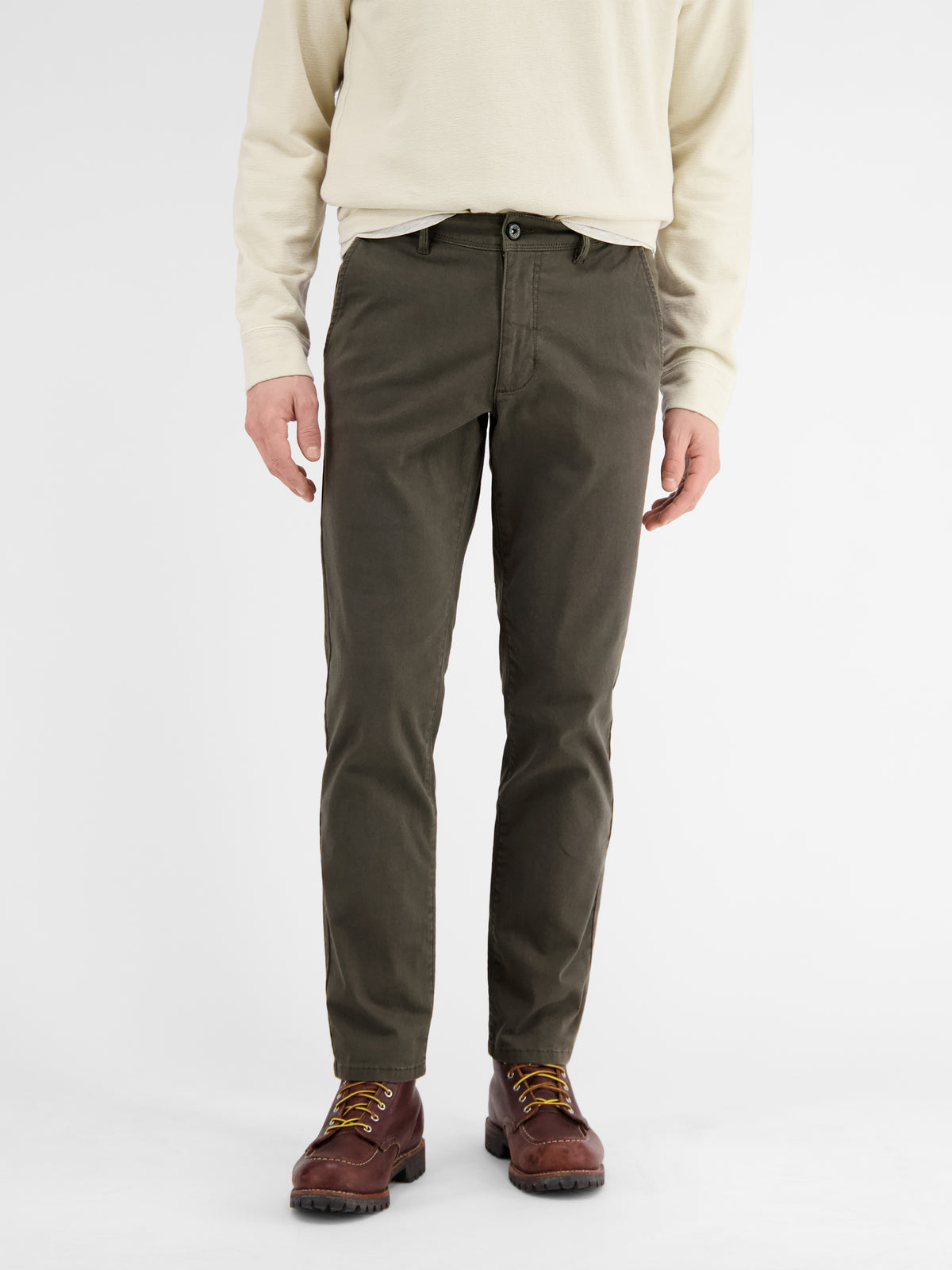 Chino mit Stretchanteil, Comfort Fit - LERROS