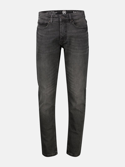 BAXTER 5-Pocket-Denim, RELAXED FIT, unifarben - LERROS