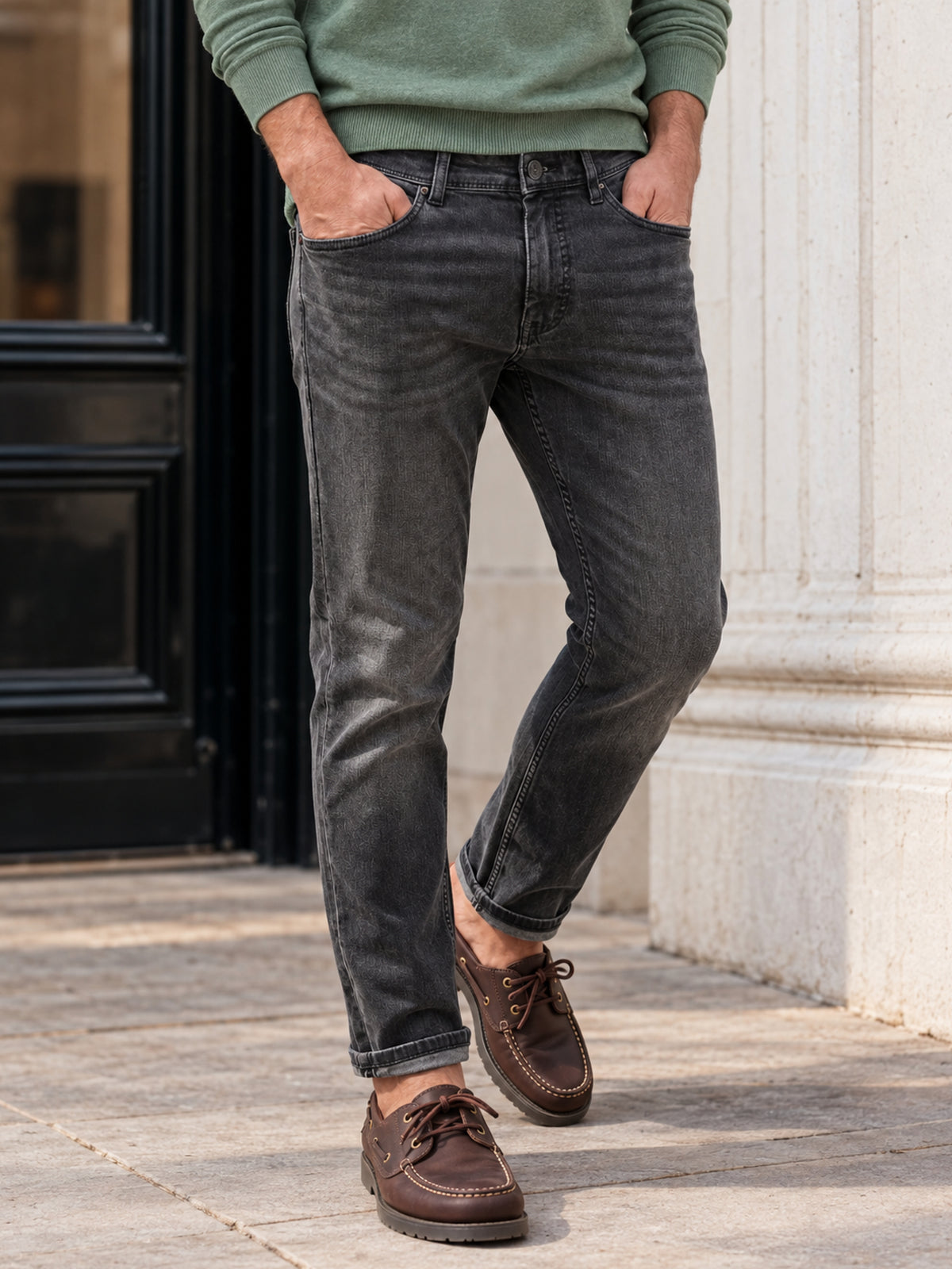 Relaxed-Fit-Jeans mit Stretch – bequemer Sitz
