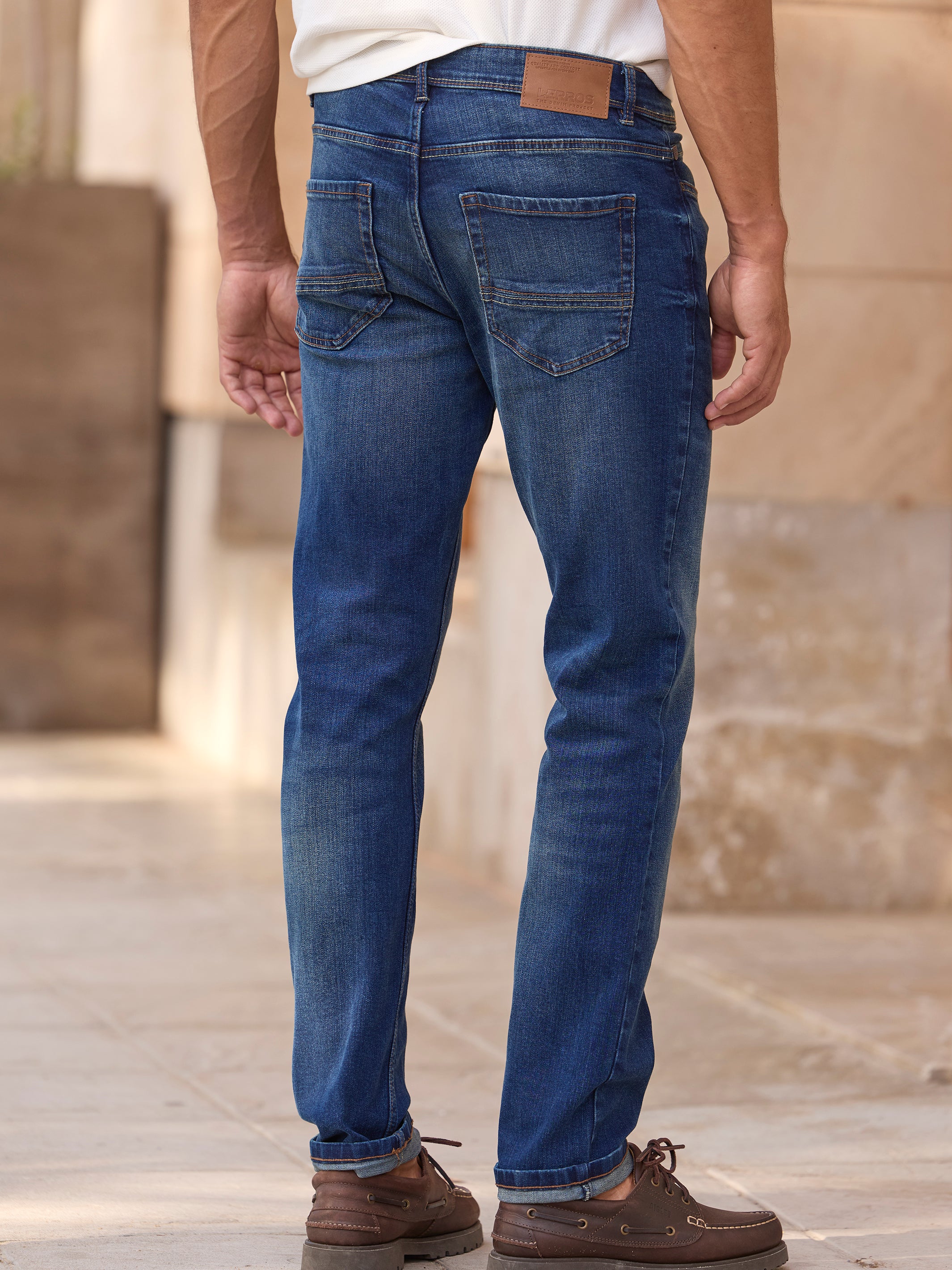 BAXTER 5-Pocket-Denim, RELAXED FIT, unifarben - Jeans