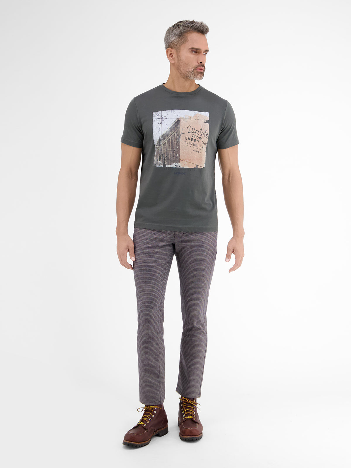 T-Shirt mit Fotoprint - LERROS
