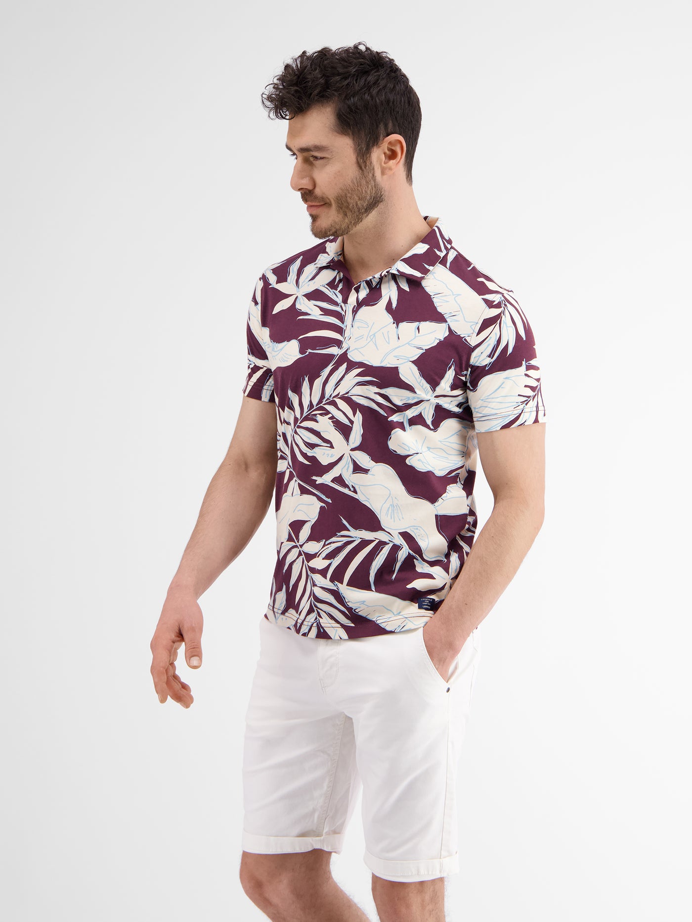 SHOP *Hawaiian* polo – shirt LERROS