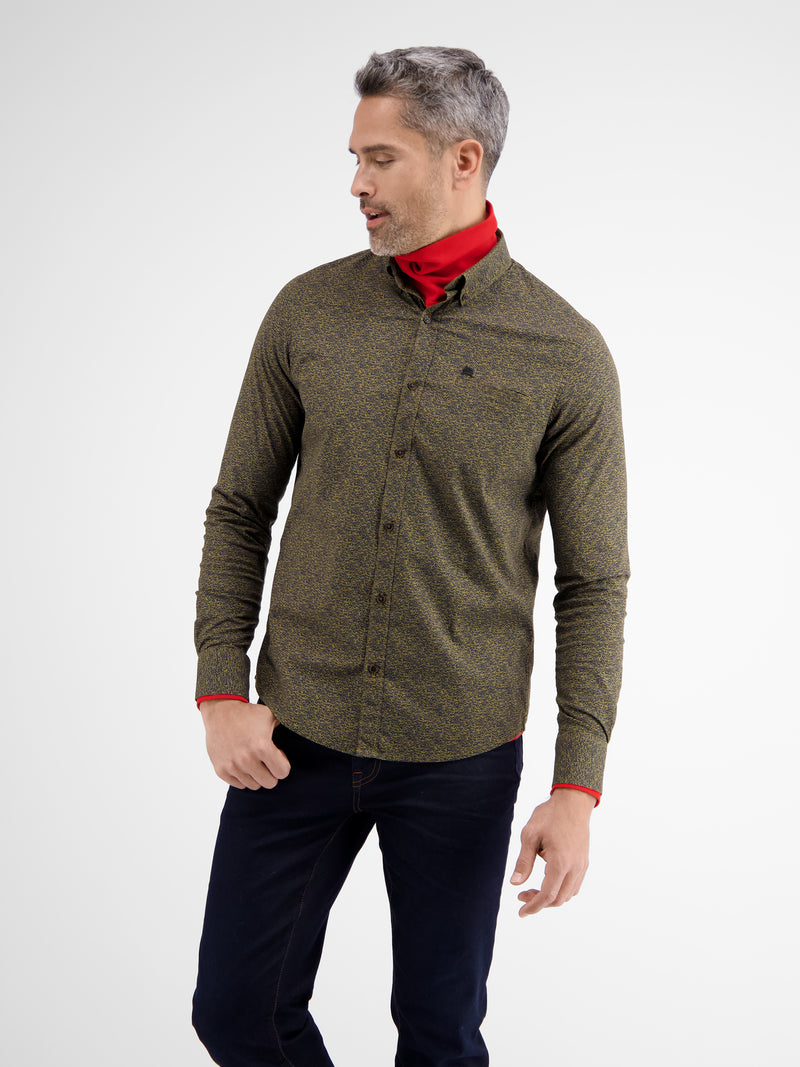 Poplinhemd mit Print - LERROS