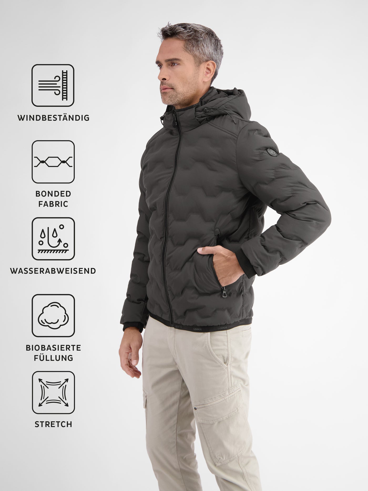 Leichter Kapuzen-Blouson - LERROS