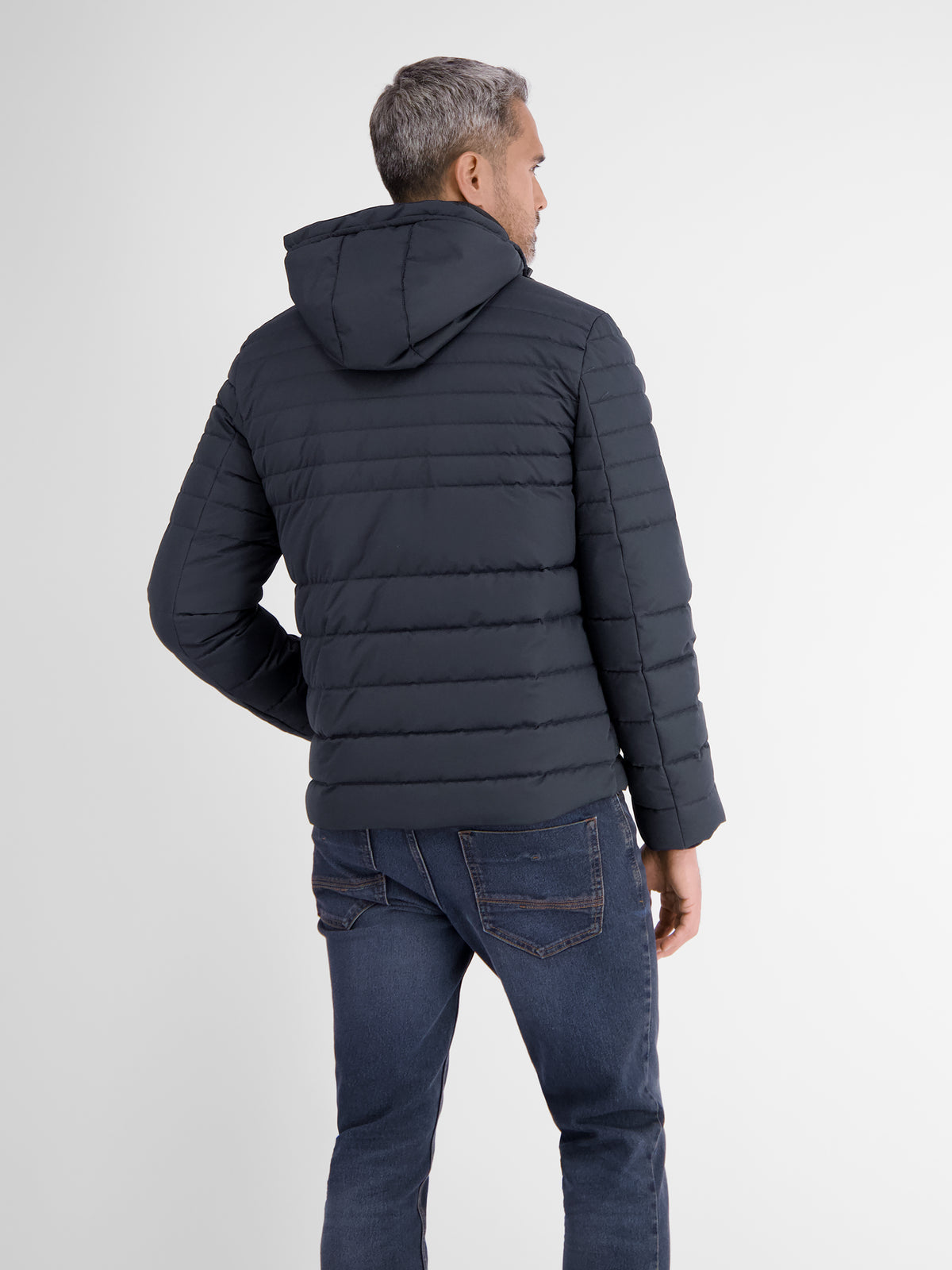 Steppjacke mit abnehmbarer Kapuze - LERROS