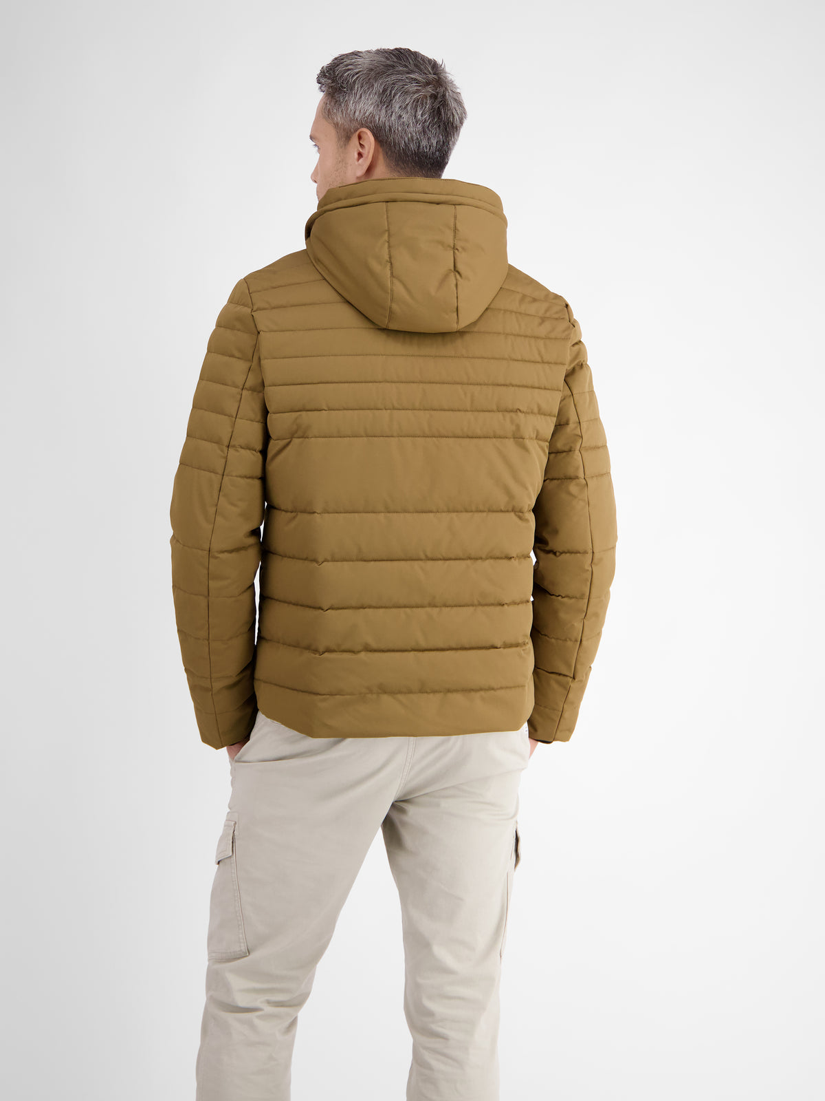 Steppjacke mit abnehmbarer Kapuze - LERROS