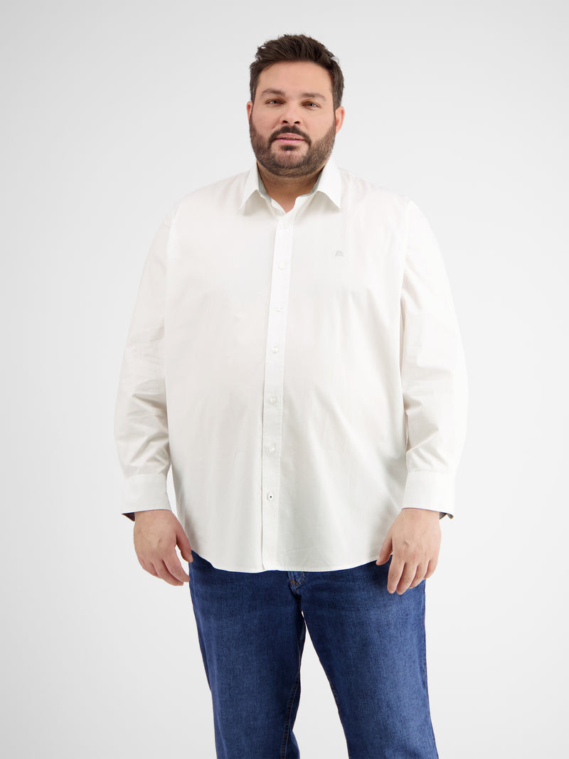 Poplinhemd, Kentkragen - LERROS