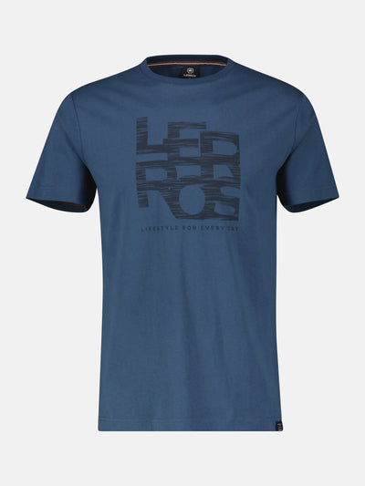 T-shirt met LERROS-print
