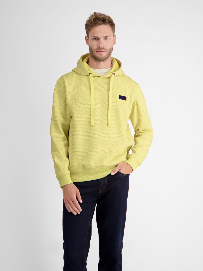 Sweat-Hoodie in weicher Strukturqualität - LERROS