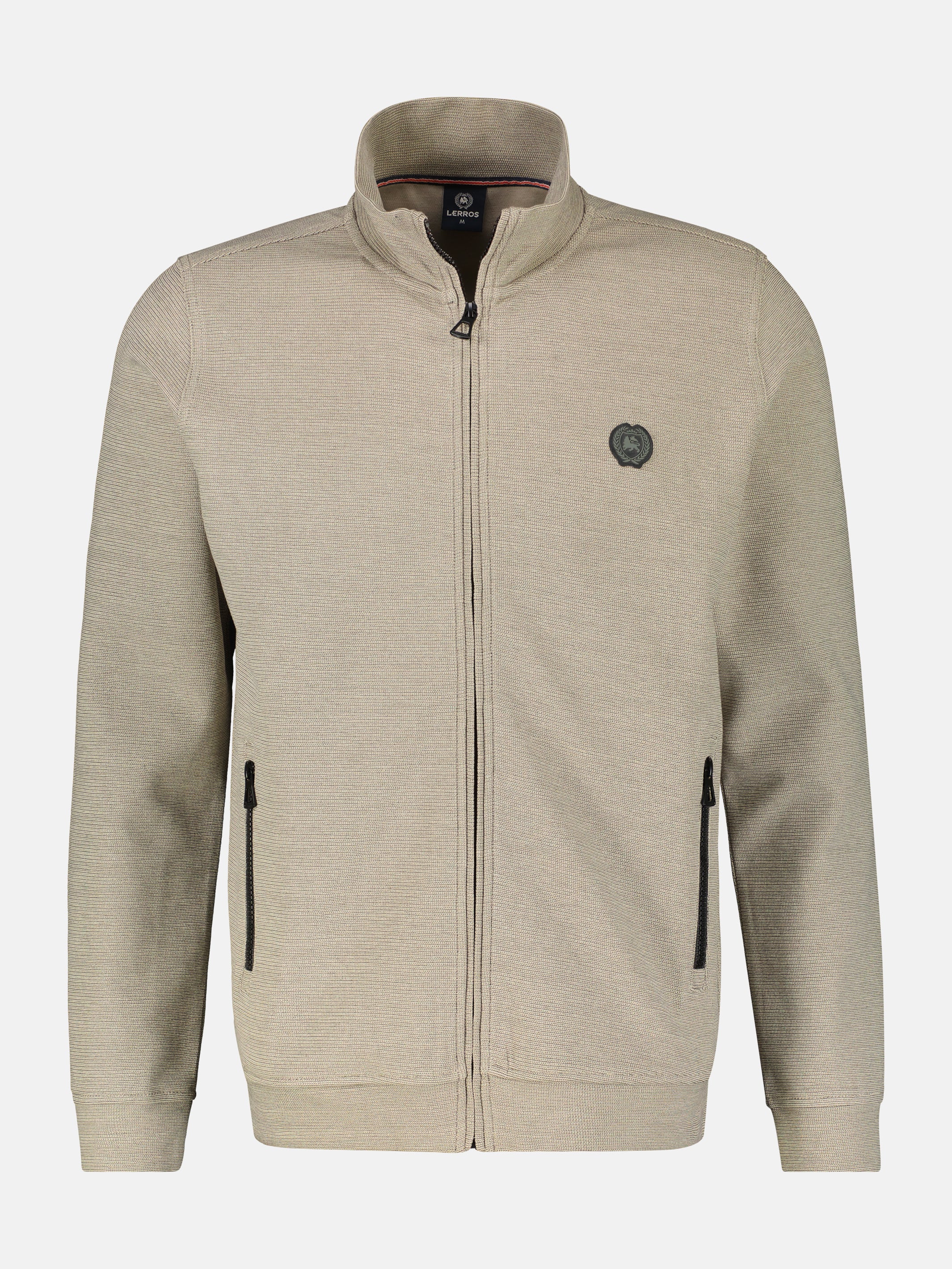 Sweatjacke in Strukturqualität - LERROS