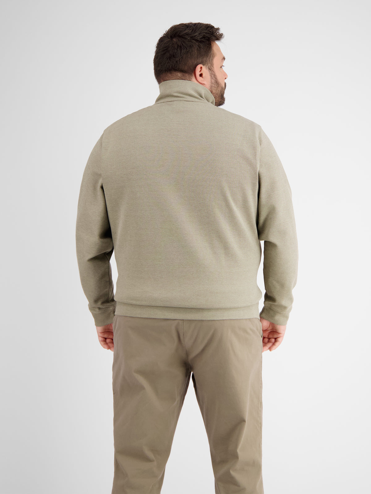 Sweatjacke in Strukturqualität - LERROS