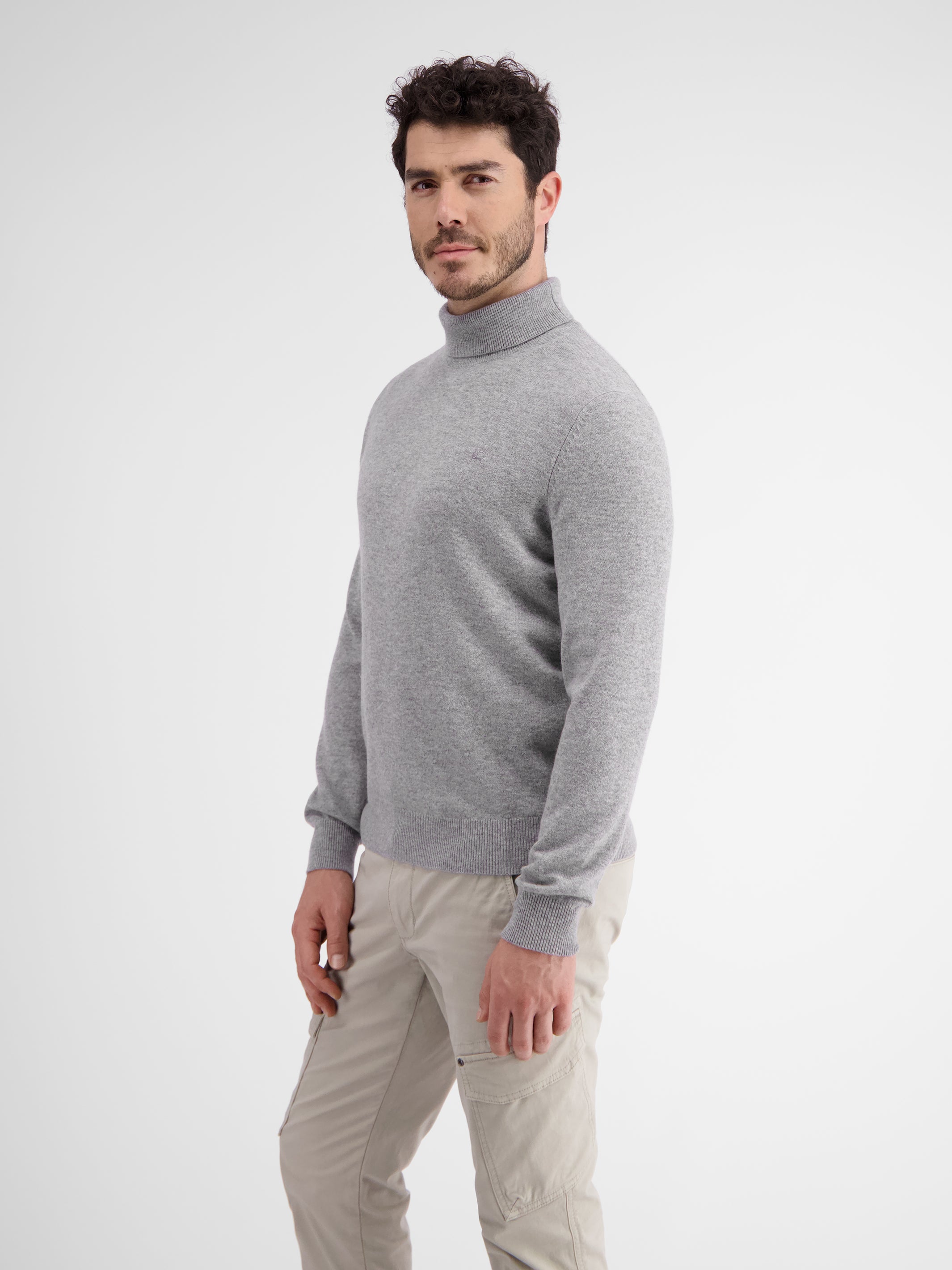 Woll-Cashmere-Rollkragenpullover - LERROS