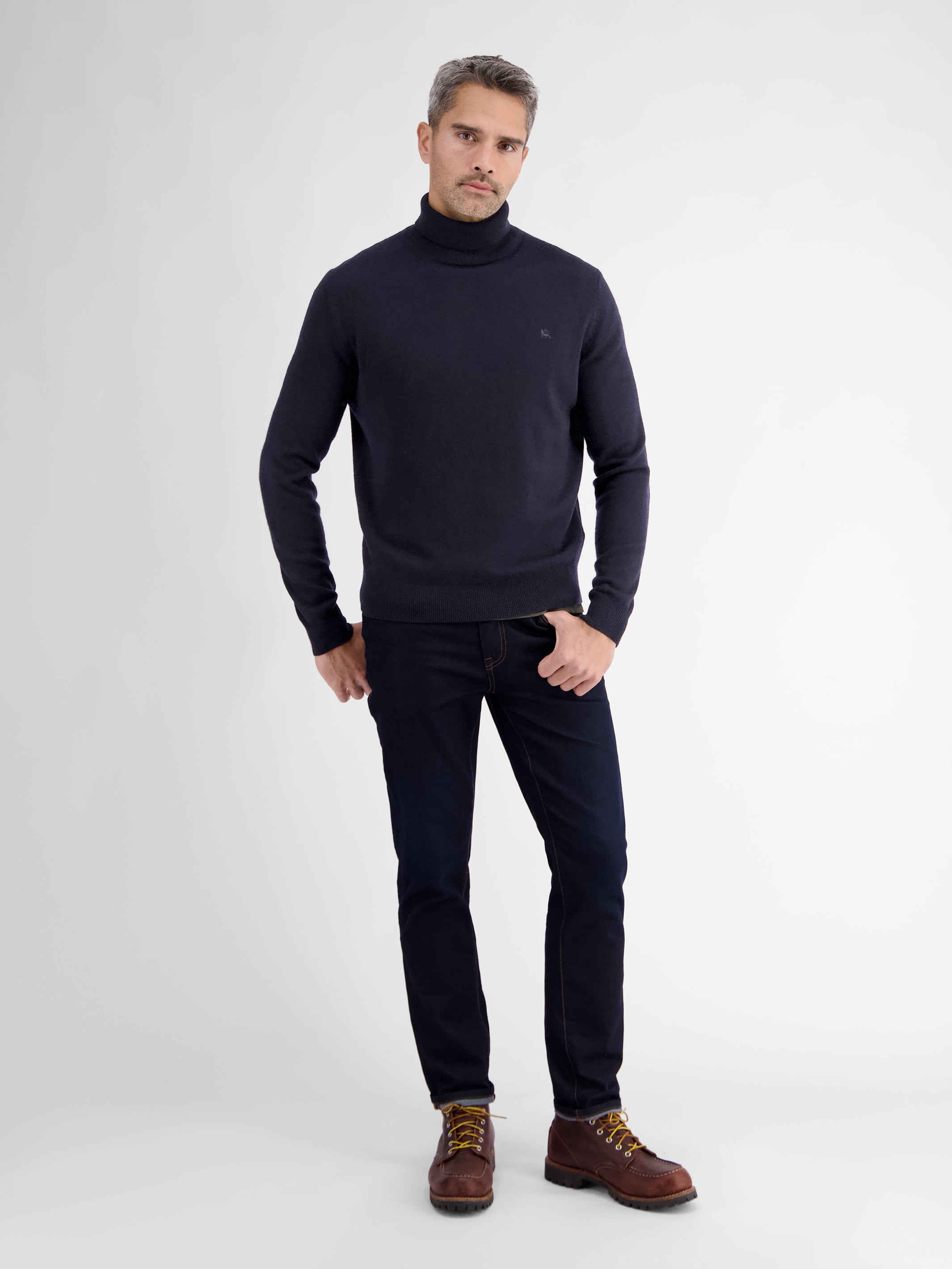Woll-Cashmere-Rollkragenpullover - LERROS
