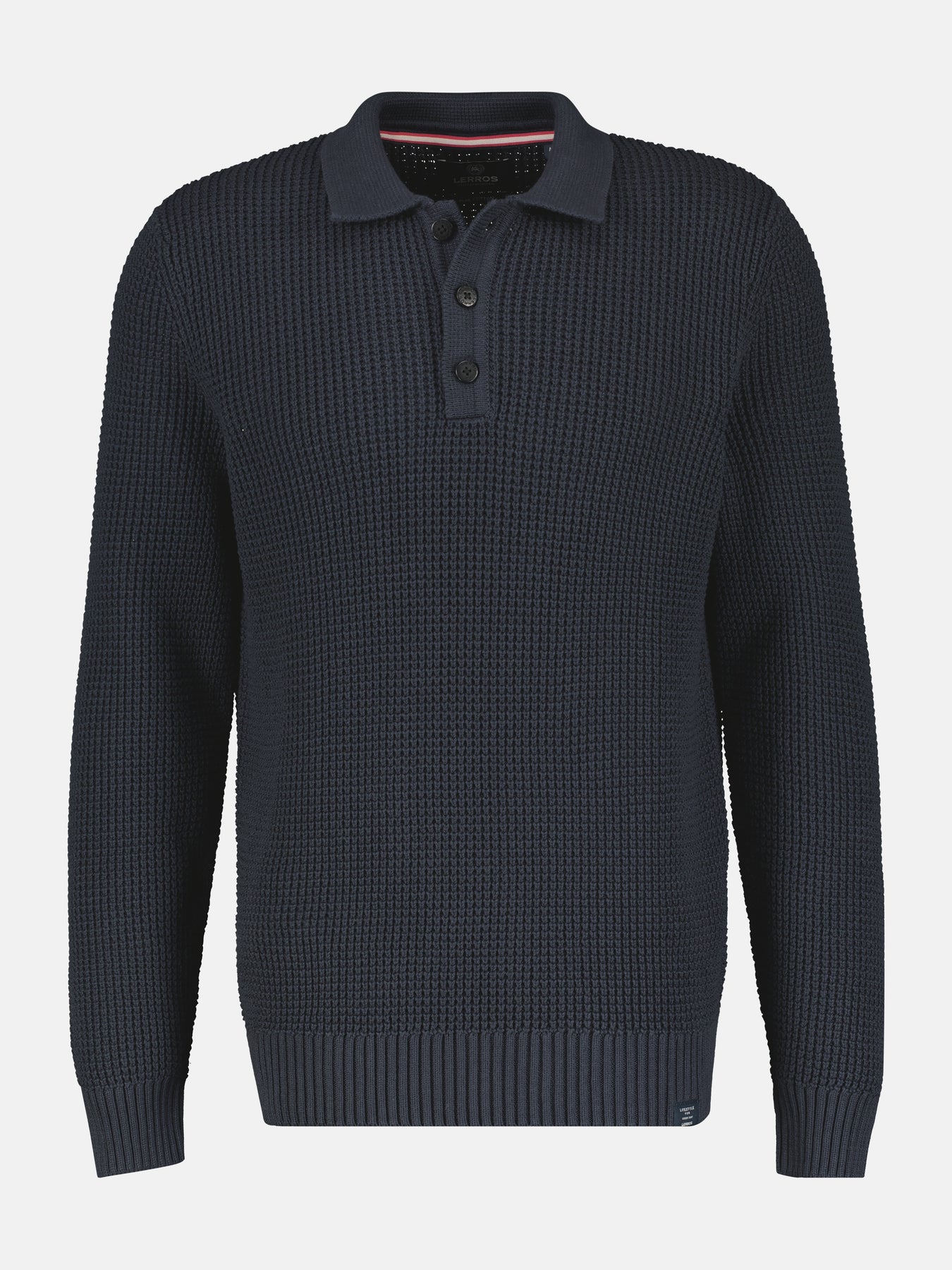 sleeve LERROS Long polo knitted – SHOP
