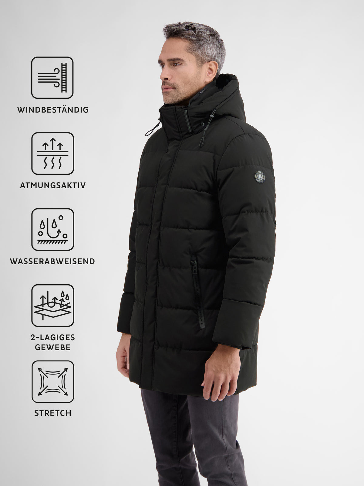 Longjacket, gesteppt - LERROS