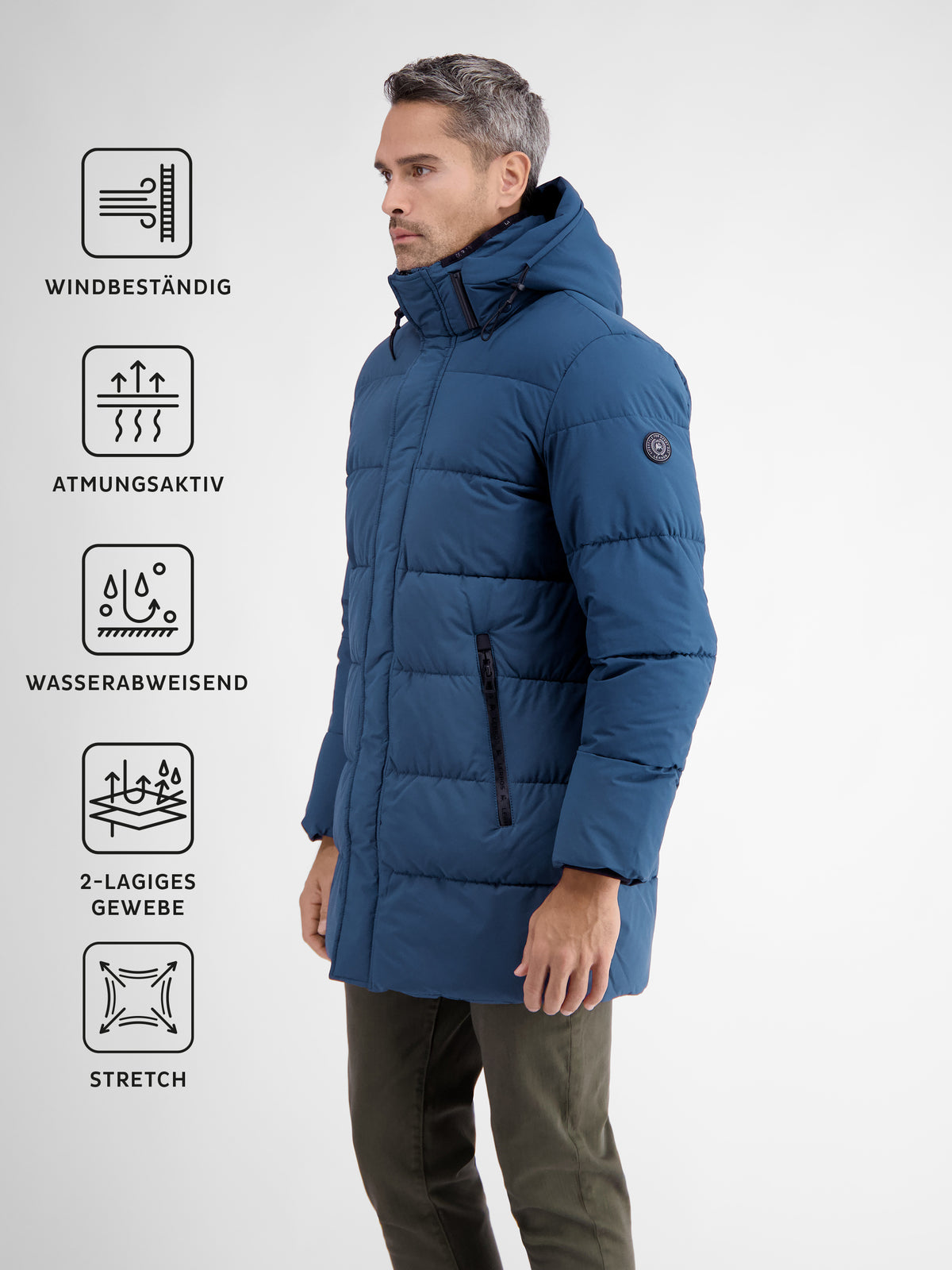 Longjacket, gesteppt - LERROS