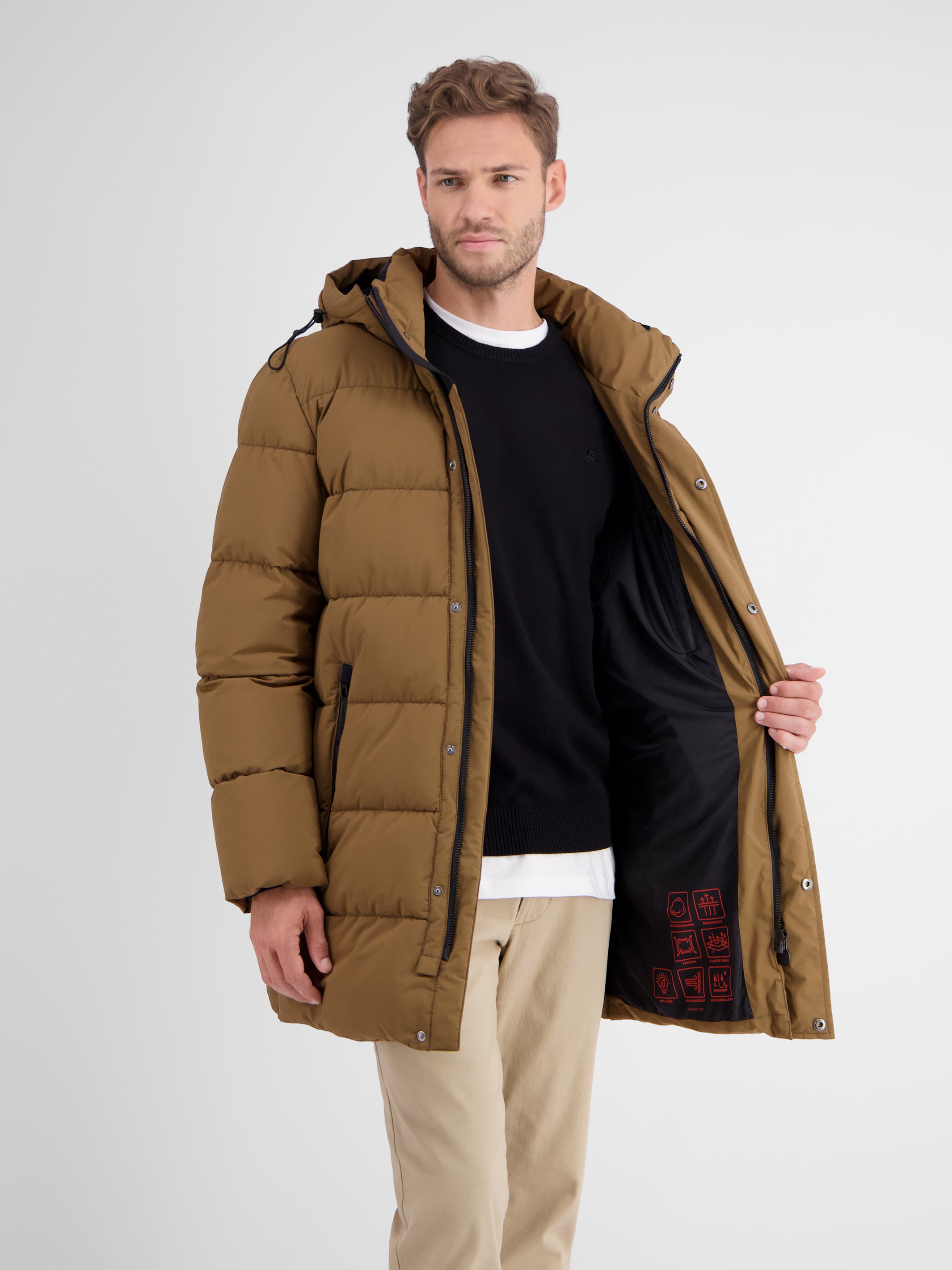 Longjacket, gesteppt - LERROS
