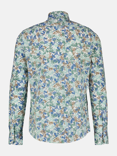 Shirt met lange mouwen en bloemenprint