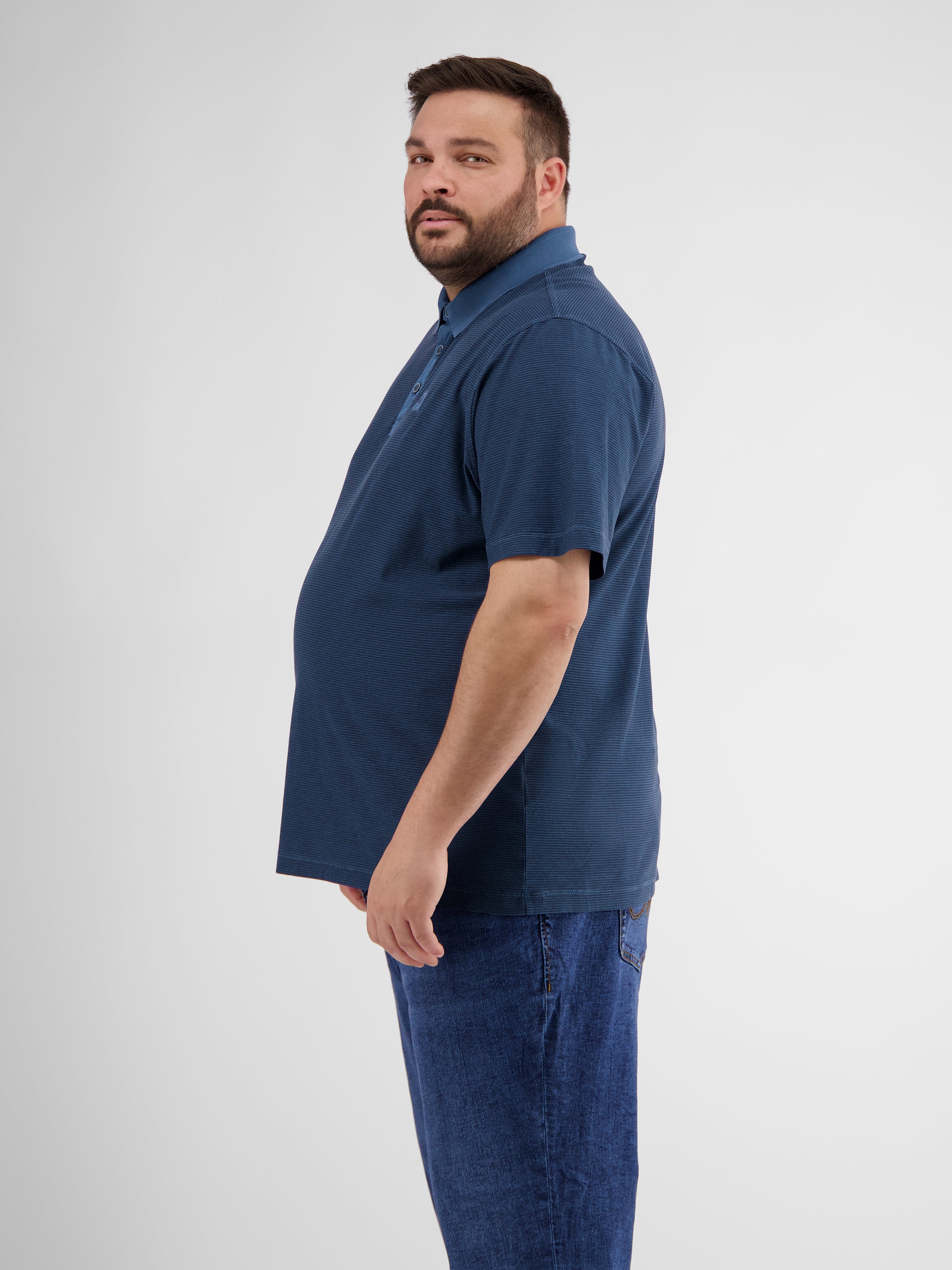 Poloshirt mit Finelinerstreifen - LERROS