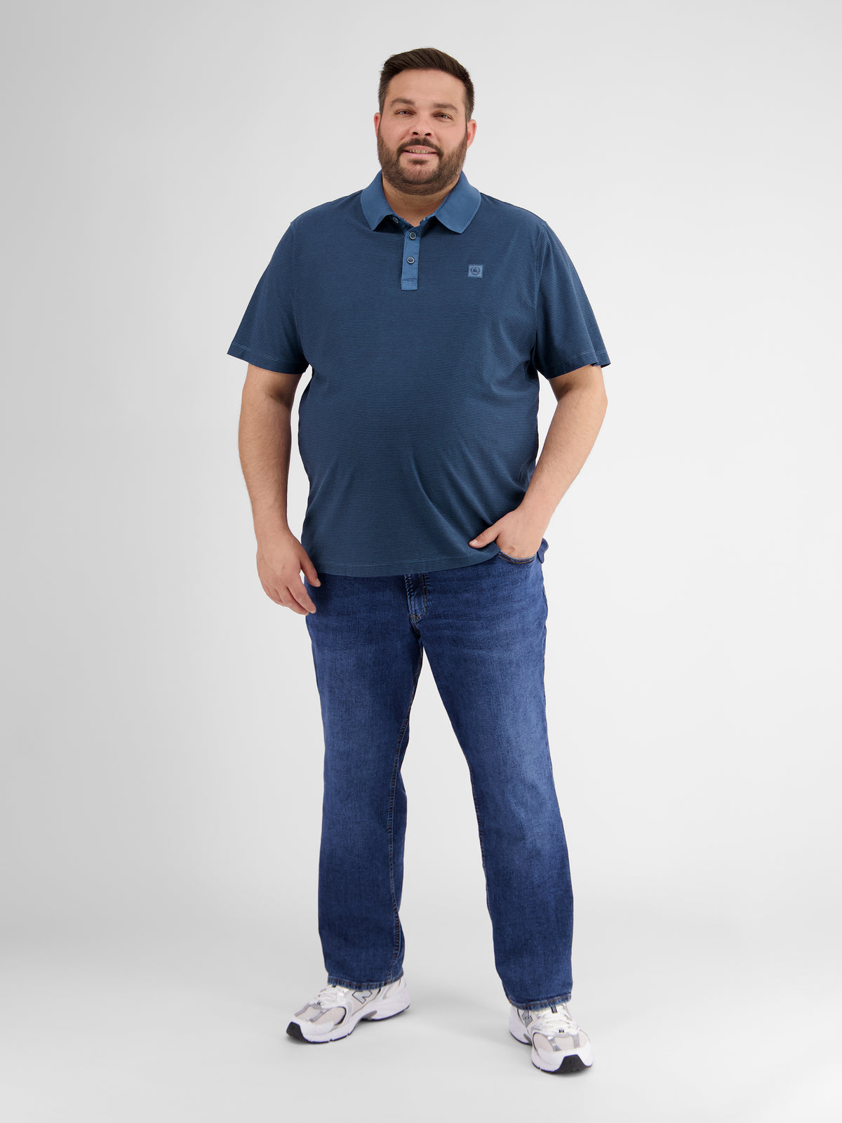Poloshirt mit Finelinerstreifen - LERROS
