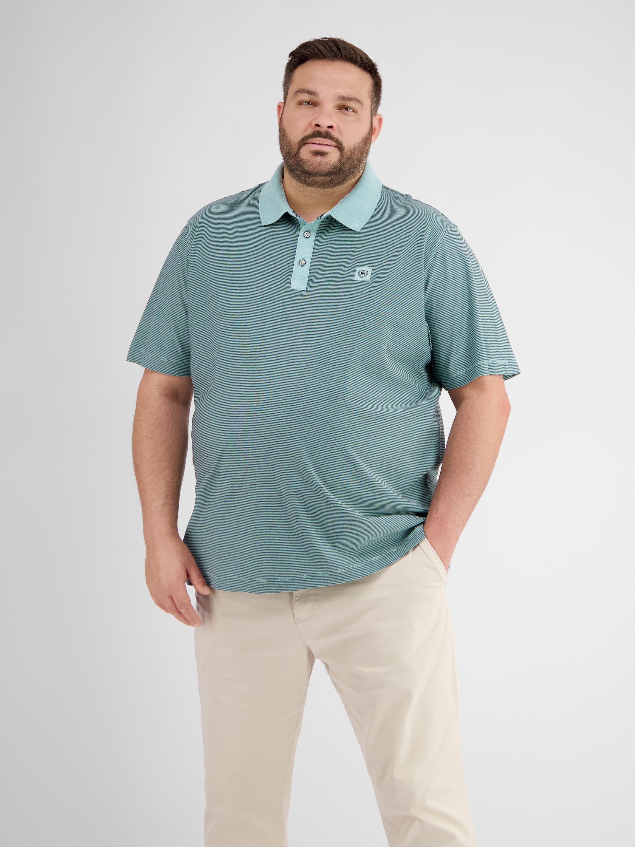 Poloshirt mit Finelinerstreifen - LERROS