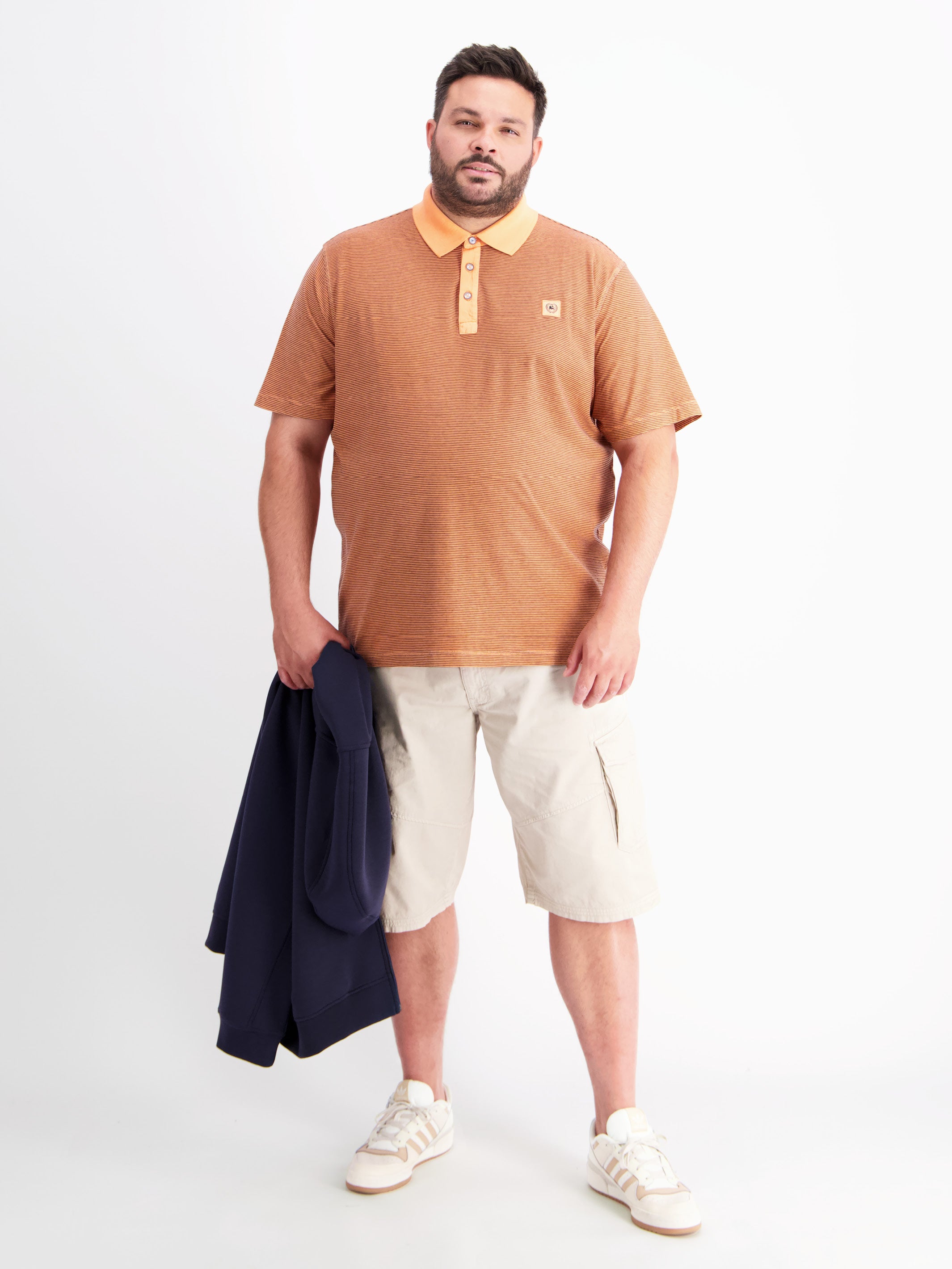 Poloshirt mit Finelinerstreifen - LERROS