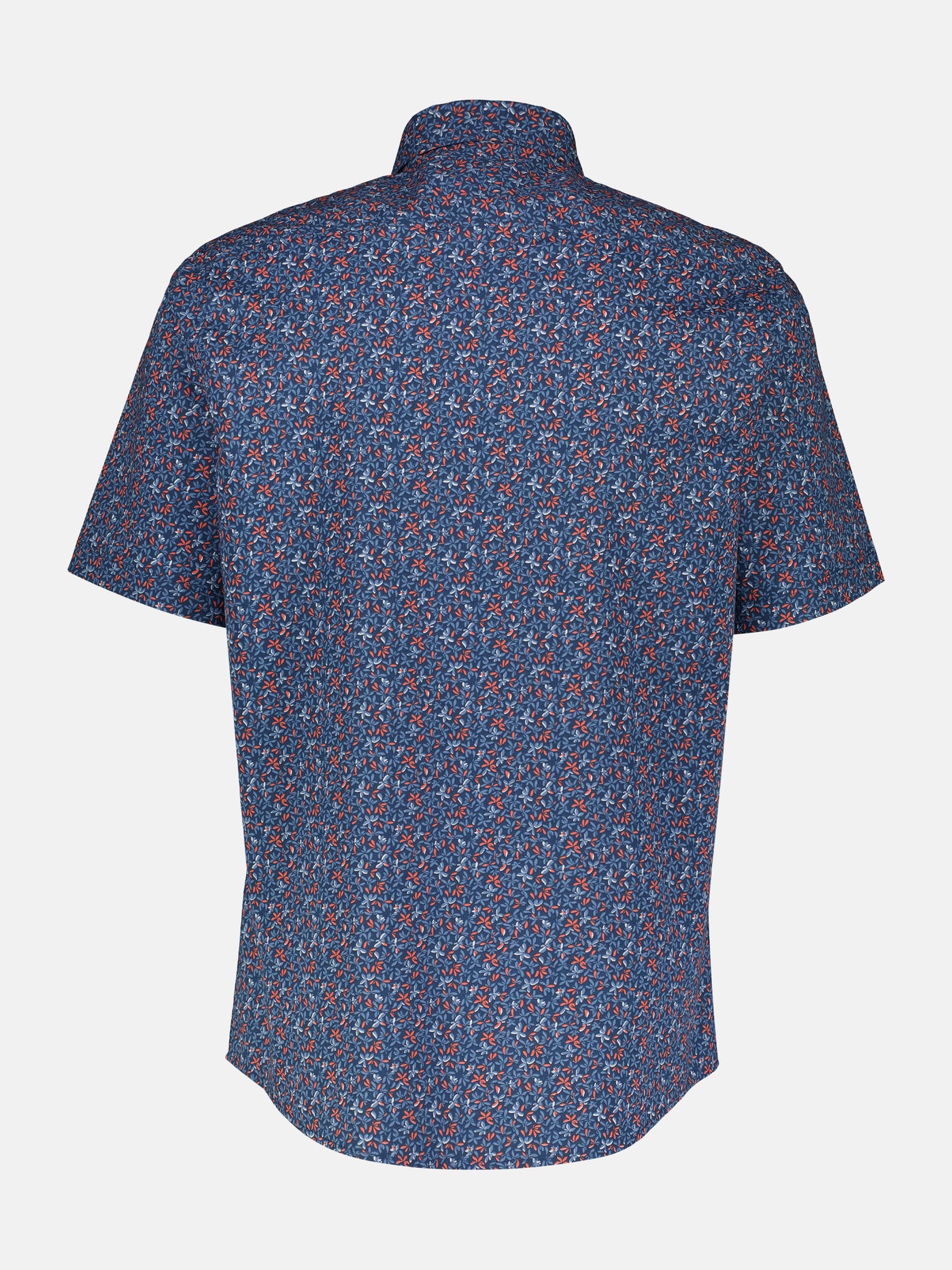 Kurzarmhemd für Herren mit floralem Print