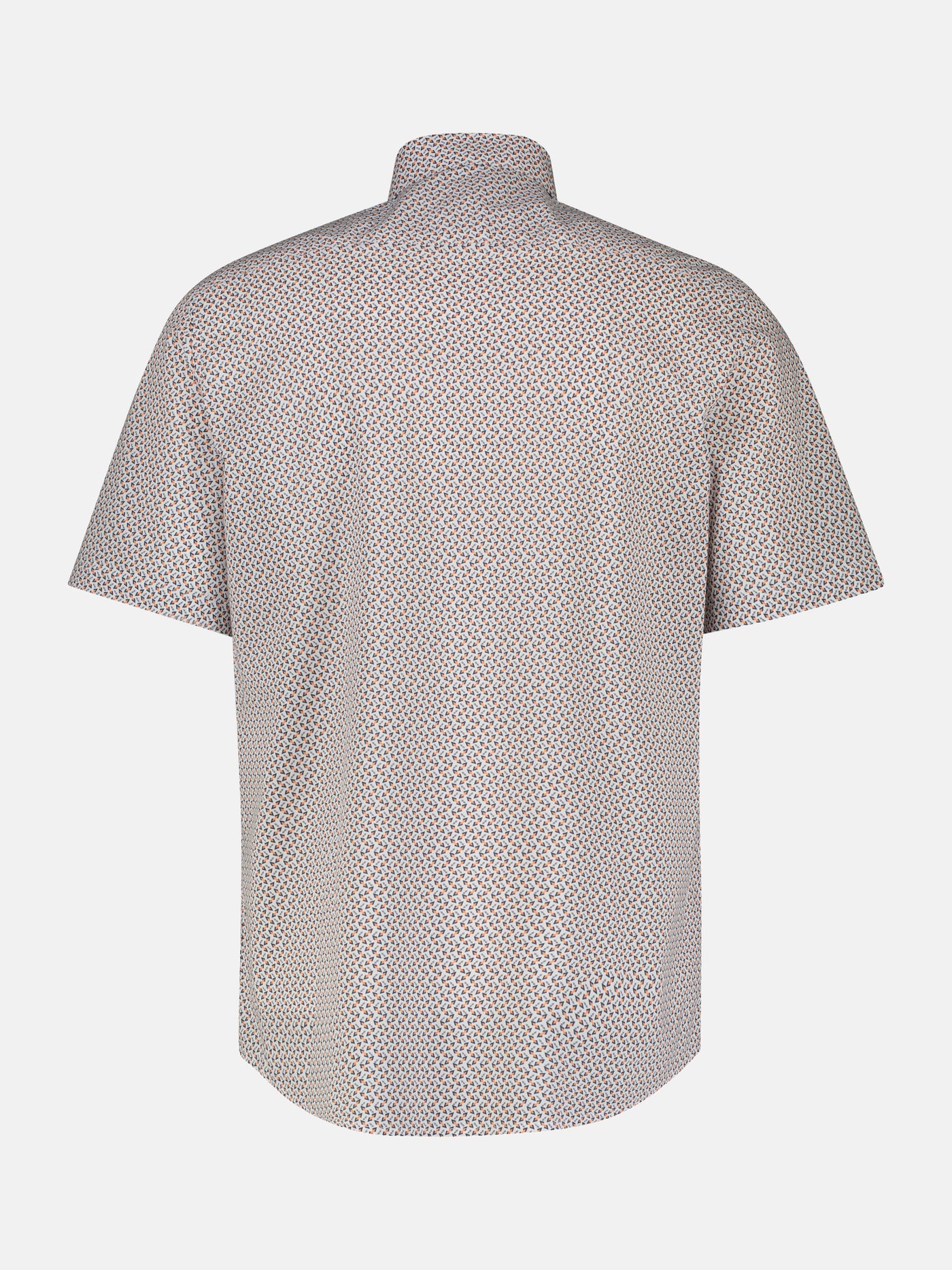 Shirt met halve mouw en geometrische print