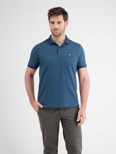 Polo shirt with dot print