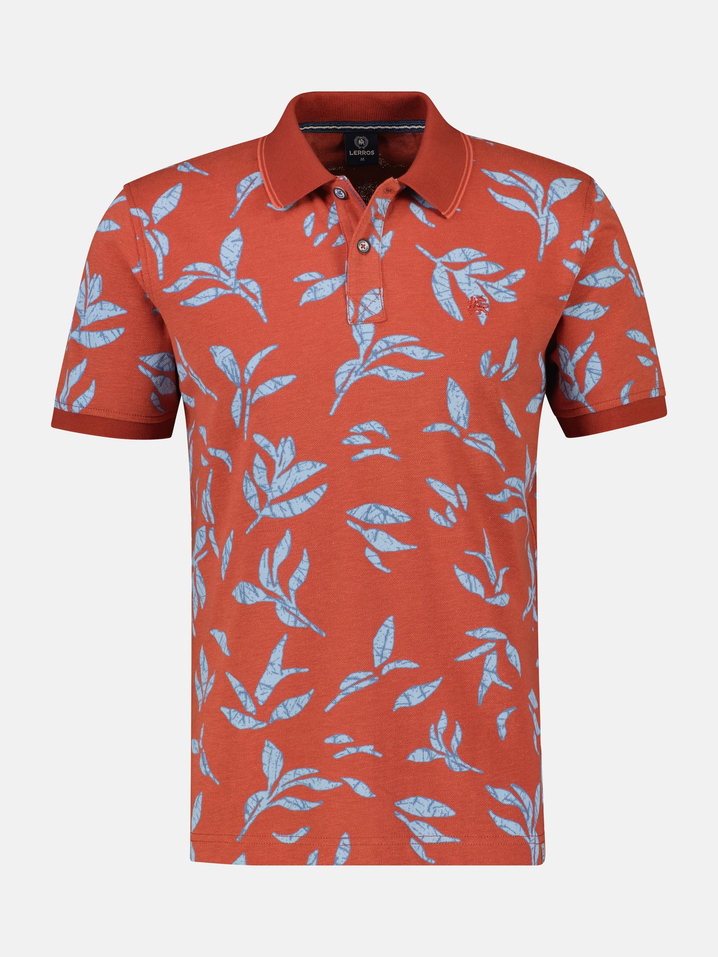 Polo shirt with floral print