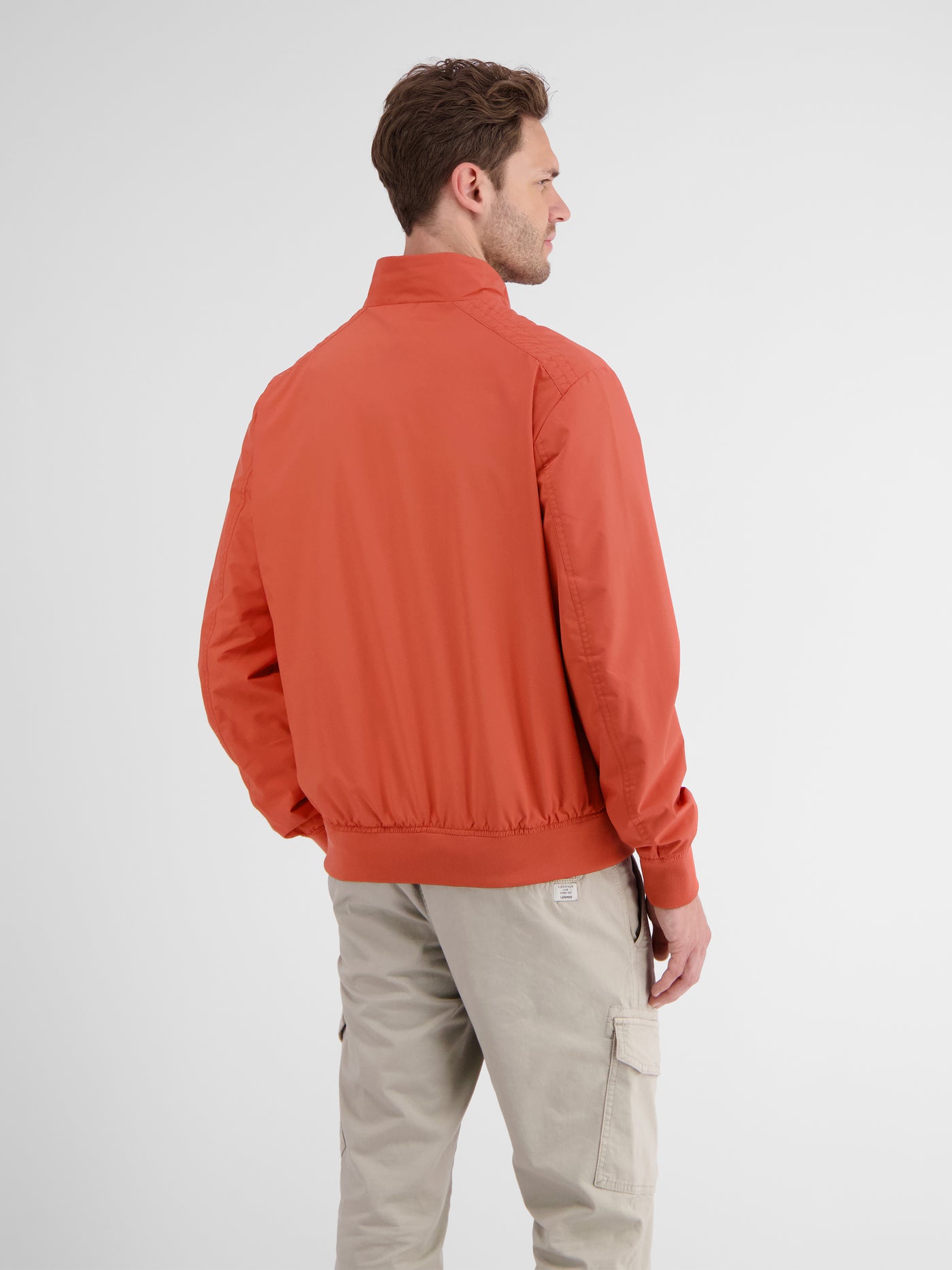 Breathable blouson jacket, water and wind repellent