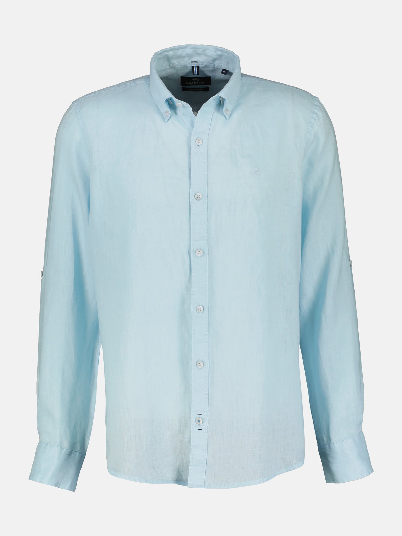 Men's casual linen shirt, long sleeves