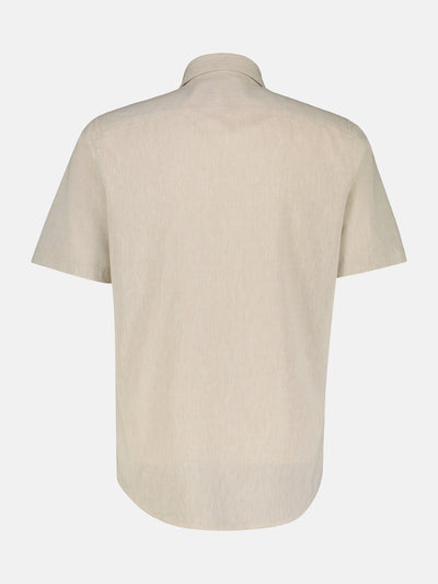 Plain cotton linen shirt