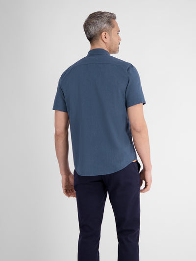 Casual cotton linen shirt, plain color