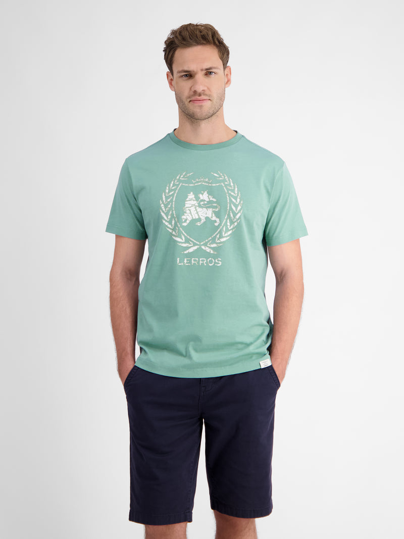 T-Shirt mit Logoprint - LERROS