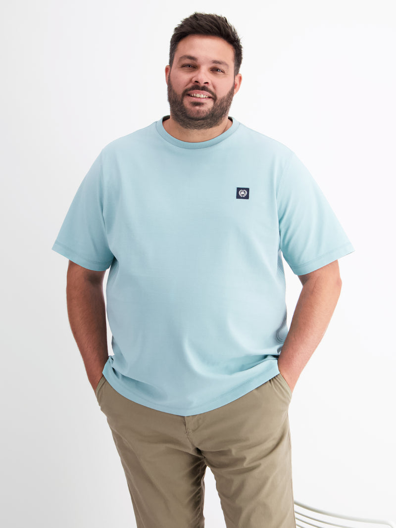 T-Shirt in Cool & Dry Qualität, unifarben - LERROS