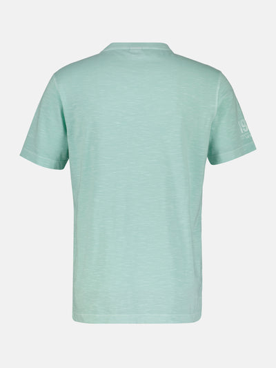 T-shirt voor heren met borstprint