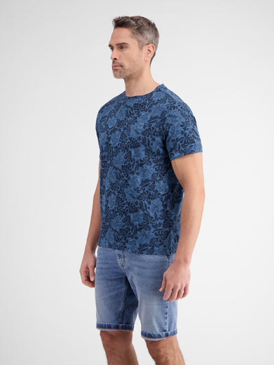 T-Shirt für Herren mit floralem Print