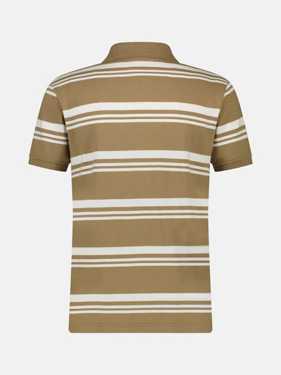 Striped polo shirt for men