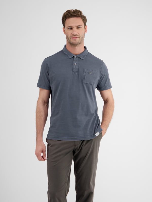 Poloshirt in weicher, gewaschener Jerseyqualität - LERROS