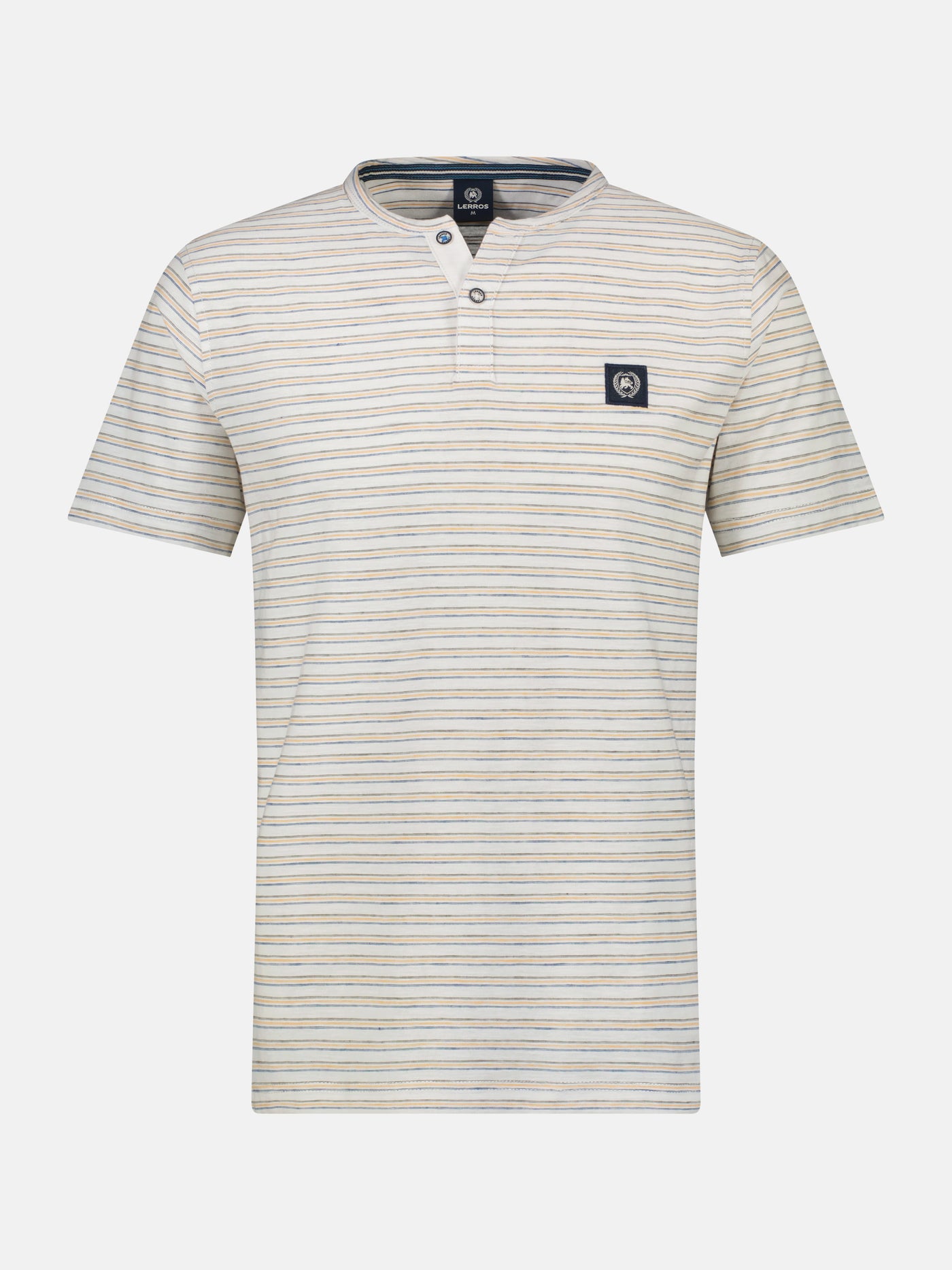 Men's Serafino shirt, striped