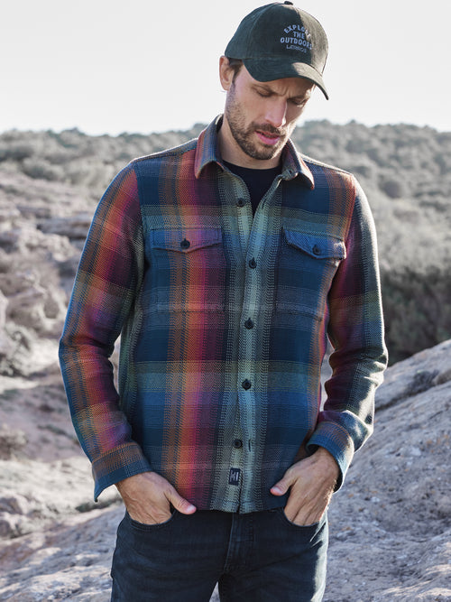Lerros Herren Overshirt im Lumberjack-Style