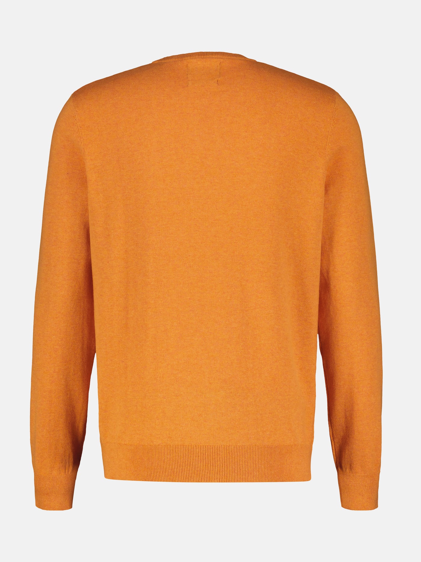 Rundhalspullover in Flachstrickqualität - LERROS