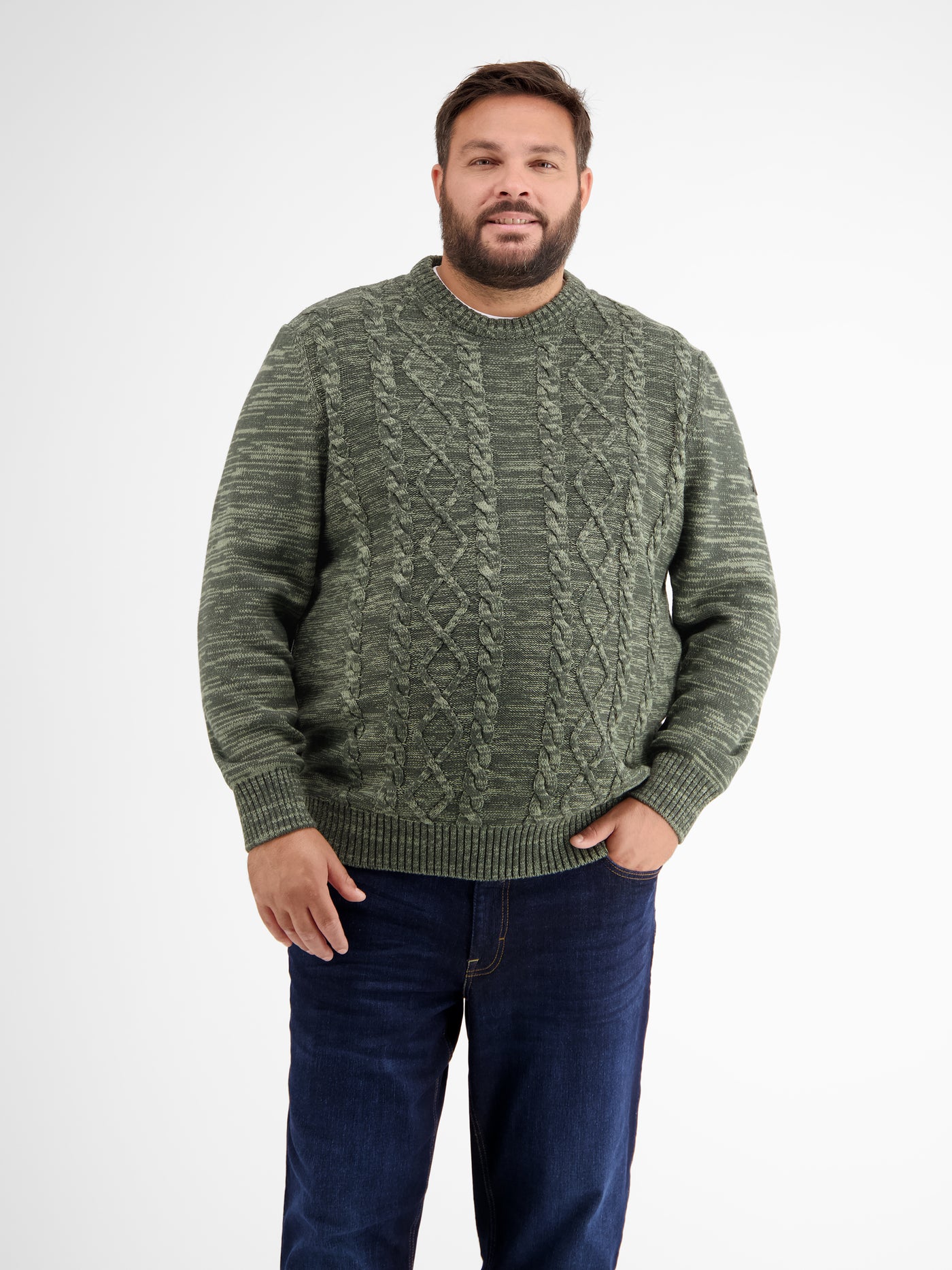 Oversized Sweater Sweaters For Big Guys Color Autumn Winter Men's