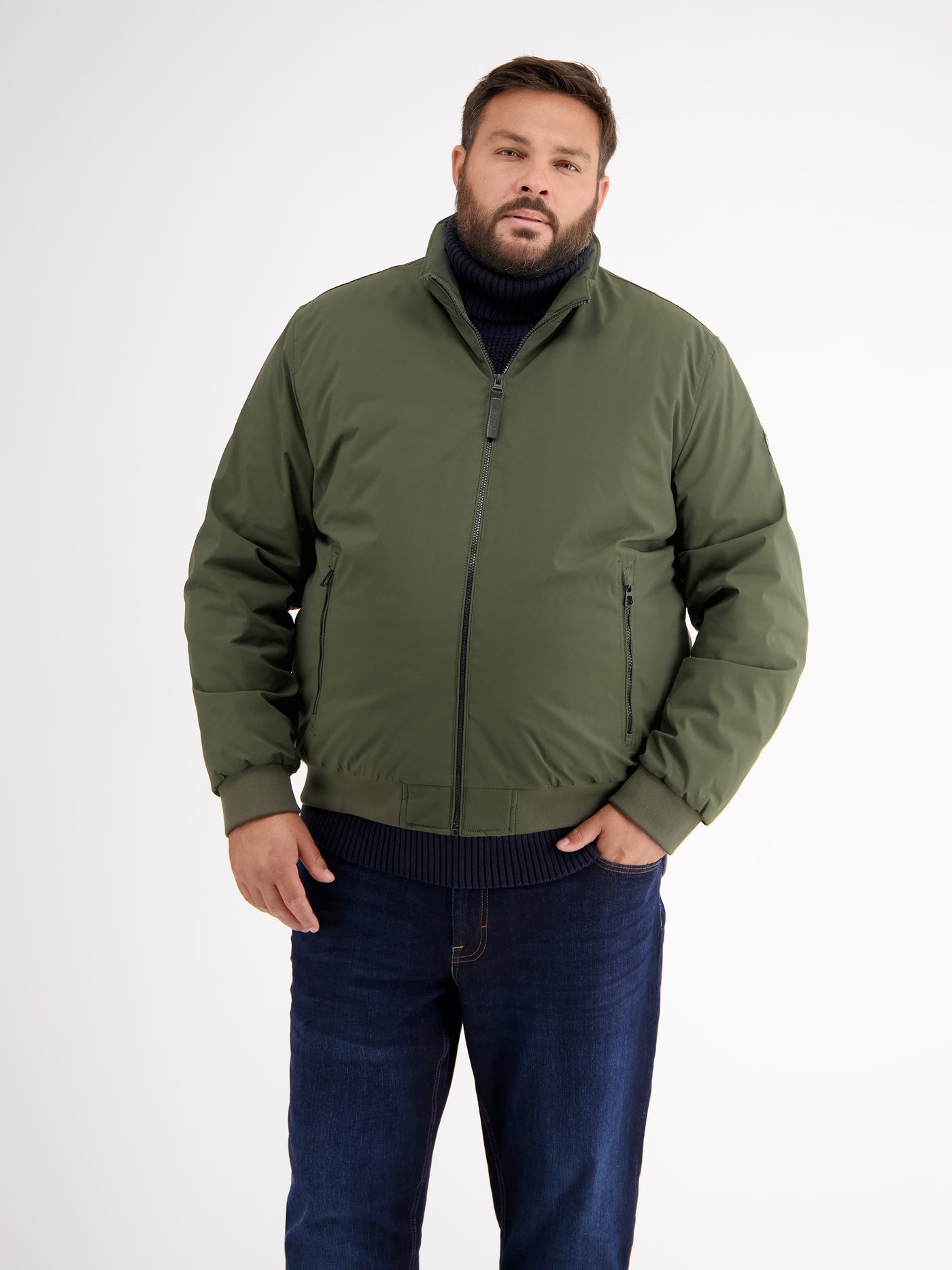Blouson with functional features for men in plus sizes – LERROS