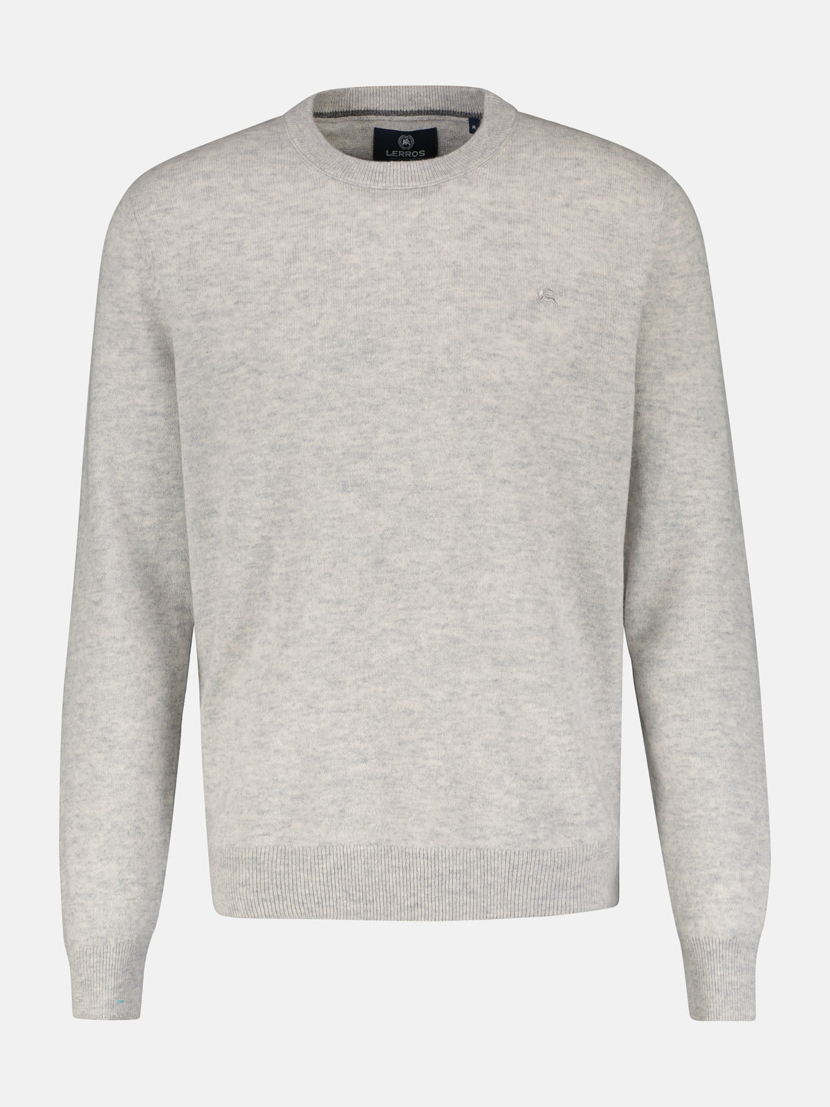 Strickpullover in weicher Schurwollqualität mit Kaschmiranteil - LERROS