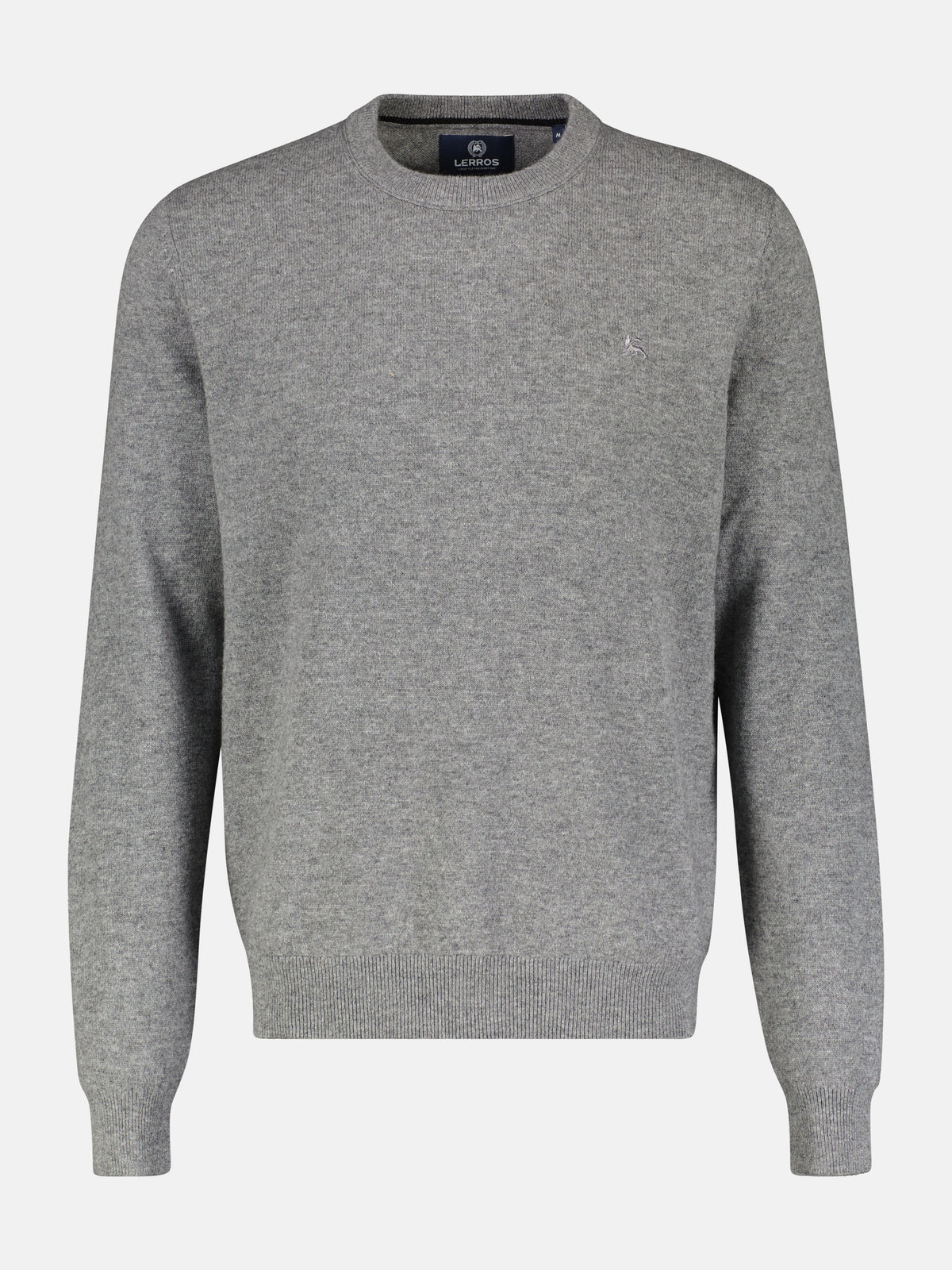 Strickpullover in weicher Schurwollqualität mit Kaschmiranteil - LERROS