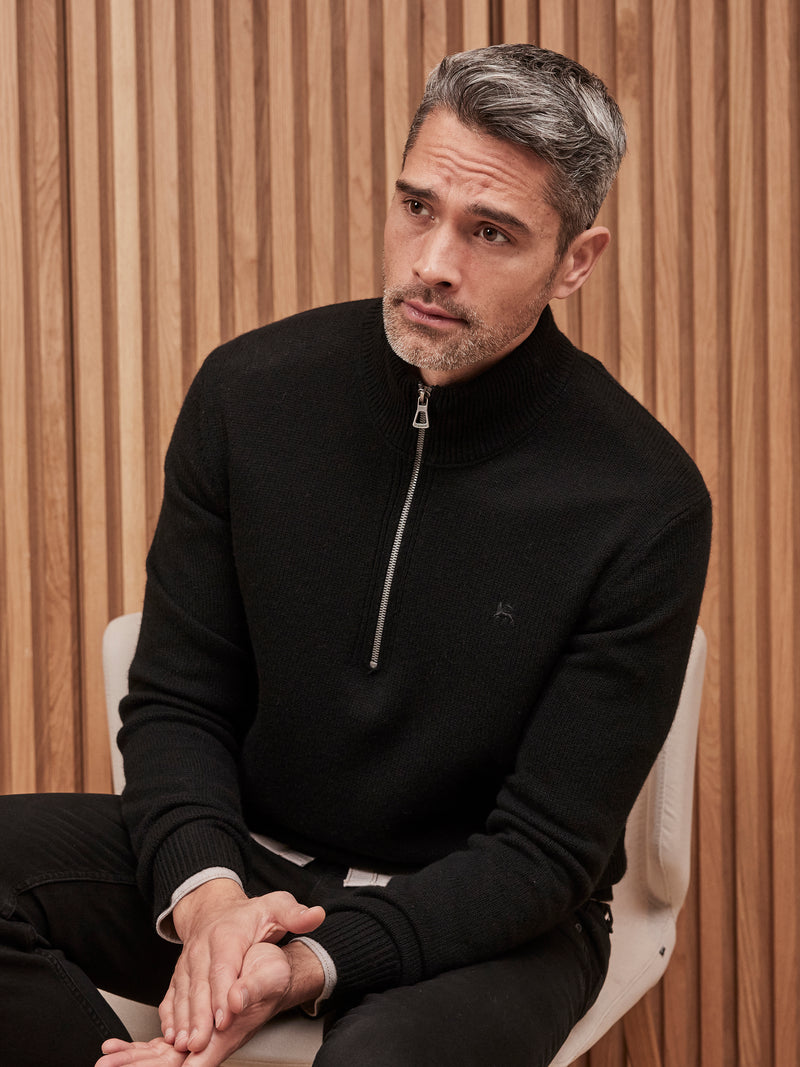 Schurwoll-Stricktroyer mit Kaschmiranteil - LERROS